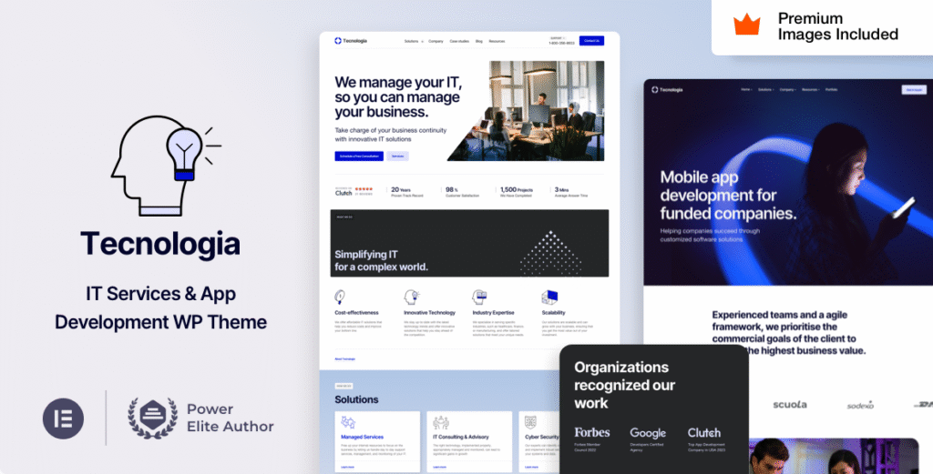 Tecnologia Theme Wordpress